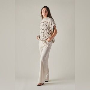 ✨ANINE BING✨Dray Knit Sleeveless Vest Top